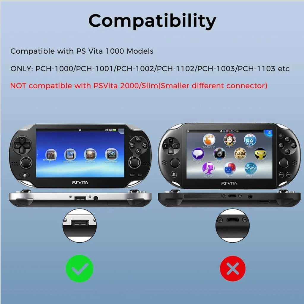 Ps vita Fat (1000) charger cable
