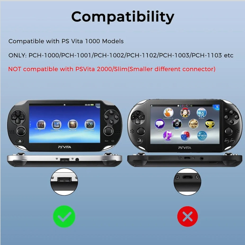 Ps vita Fat (1000) charger cable